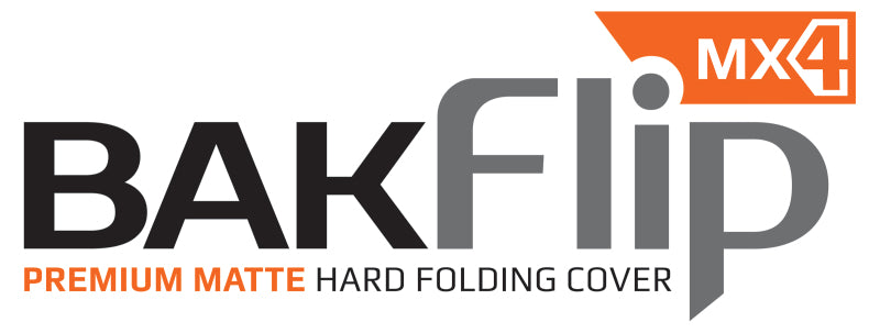 BAK Industries 448524 Tonneau Cover; BAKFlip MX4; Hard Folding
