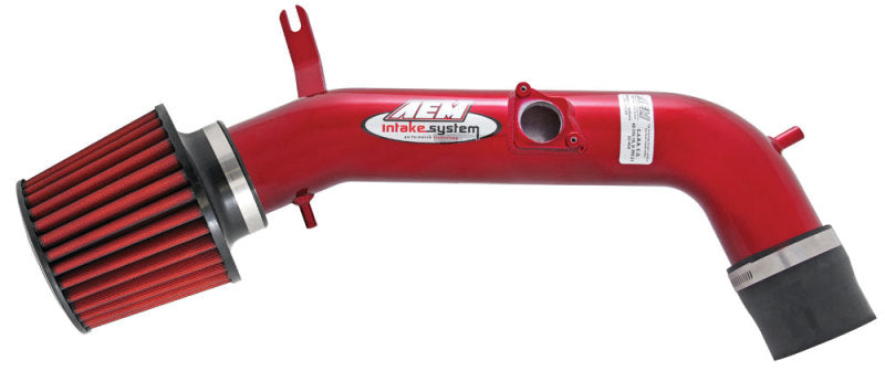 AEM Induction 22-464R Cold Air Intake; Short Ram Air; Red Aluminum Tube