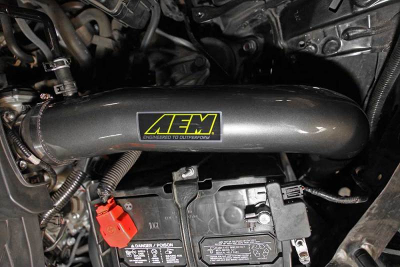 AEM Induction 21-751C Cold Air Intake; Gunmetal Gray Aluminum Tube