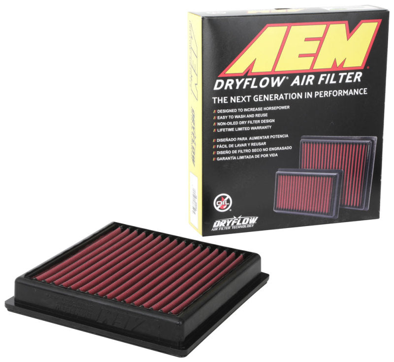 AEM Induction 28-50064 Air Filter; Dryflow ®; Washable