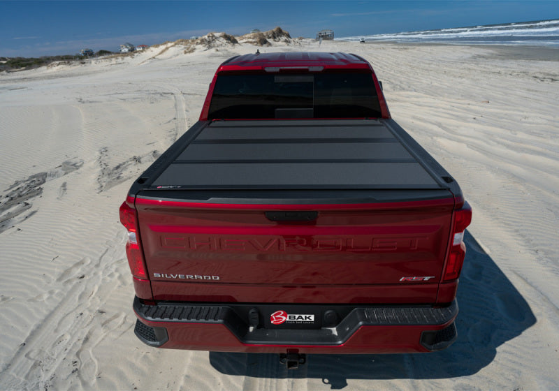 BAK Industries 448427 Tonneau Cover; BAKFlip MX4; Hard Folding