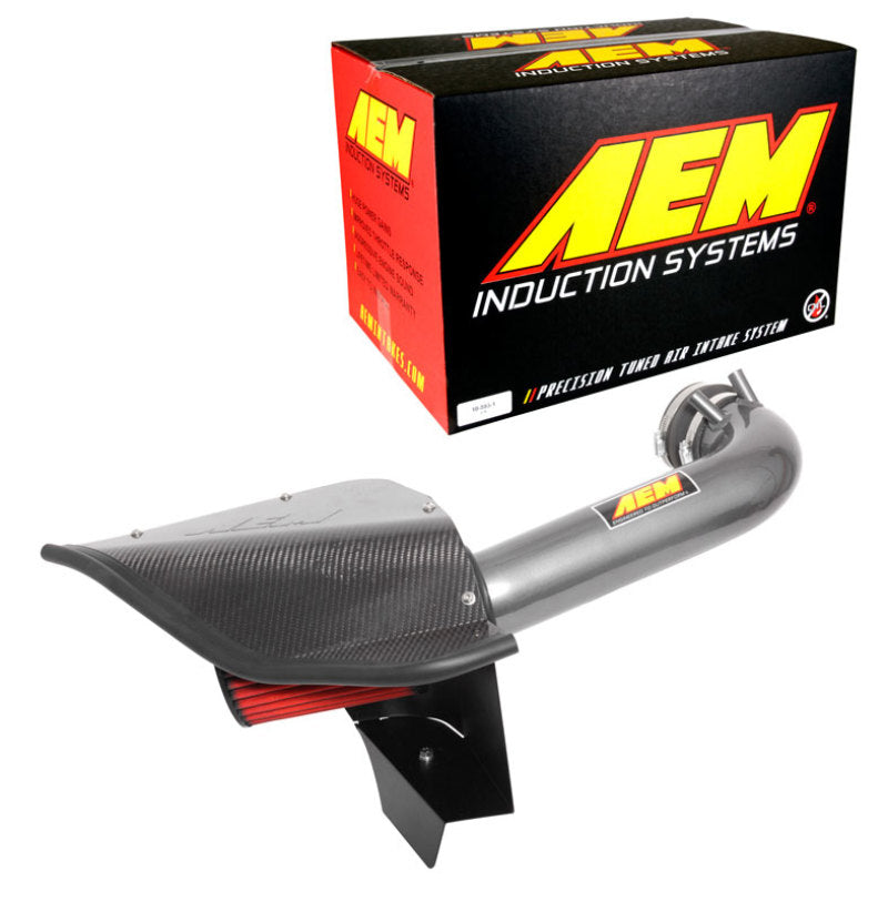 AEM Induction 21-780C Cold Air Intake; Gunmetal Gray Aluminum Tube