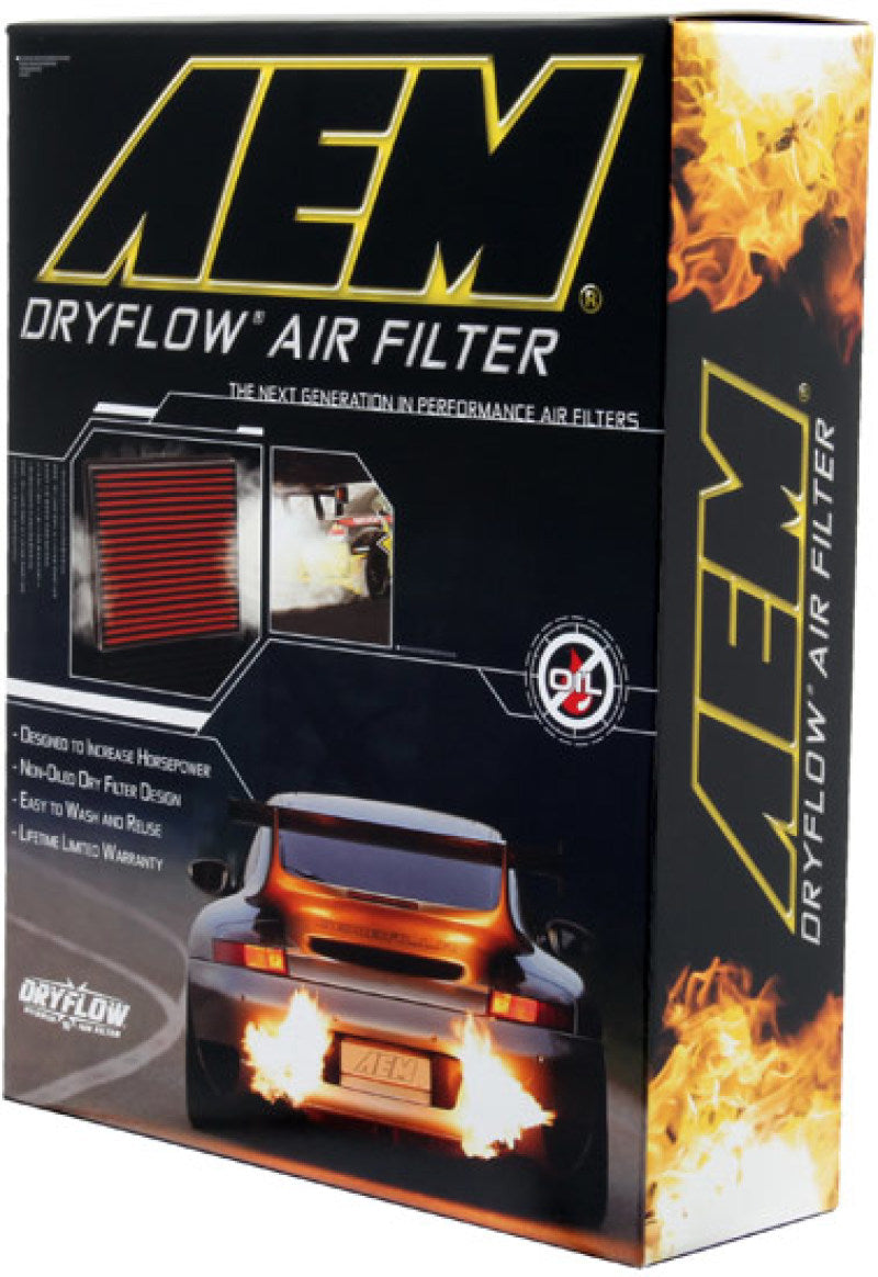 AEM Induction 28-50099 Air Filter; Dryflow ®; Washable
