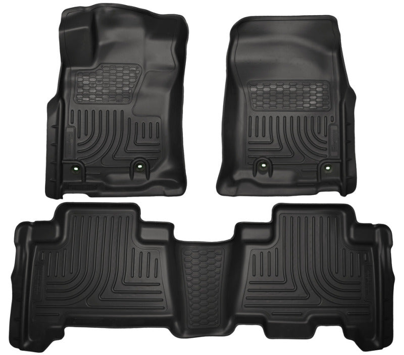 Husky Liner 99571 Floor Liner; WeatherBeater™; 2013-24 Toyota 4Runner