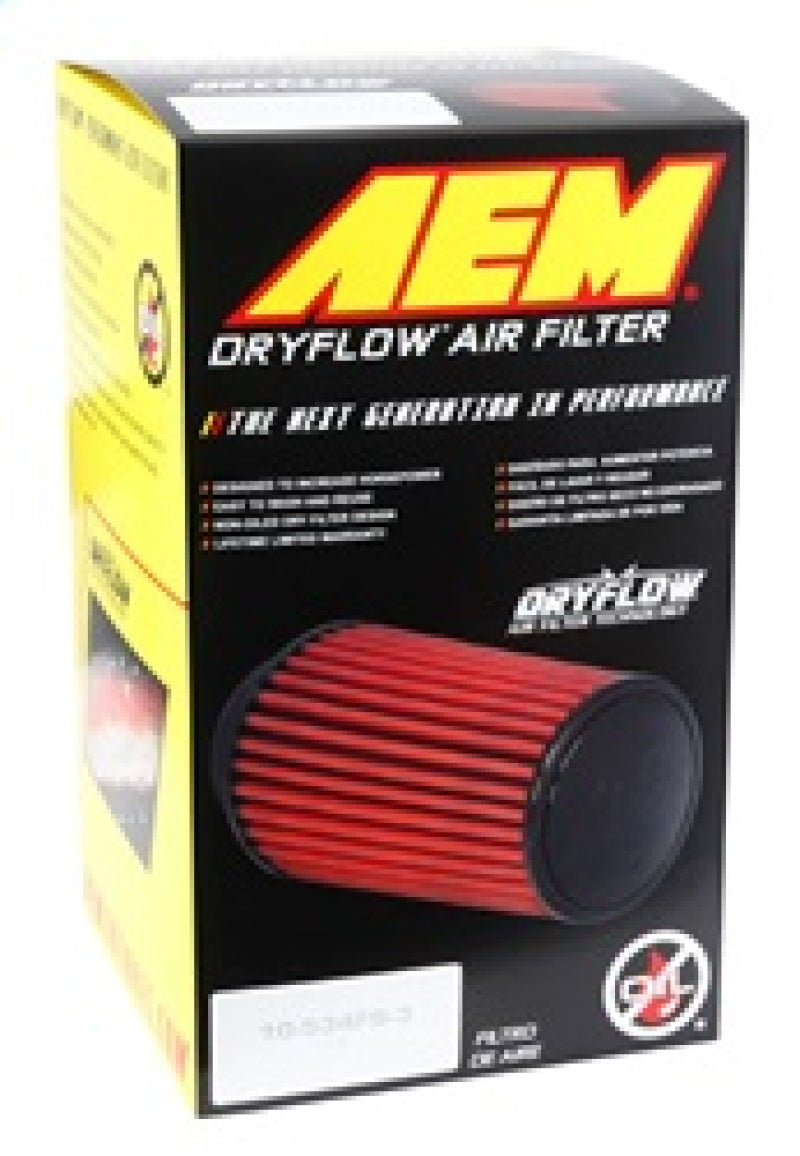 AEM Induction 21-2047DK Air Filter; Dryflow ®; Washable