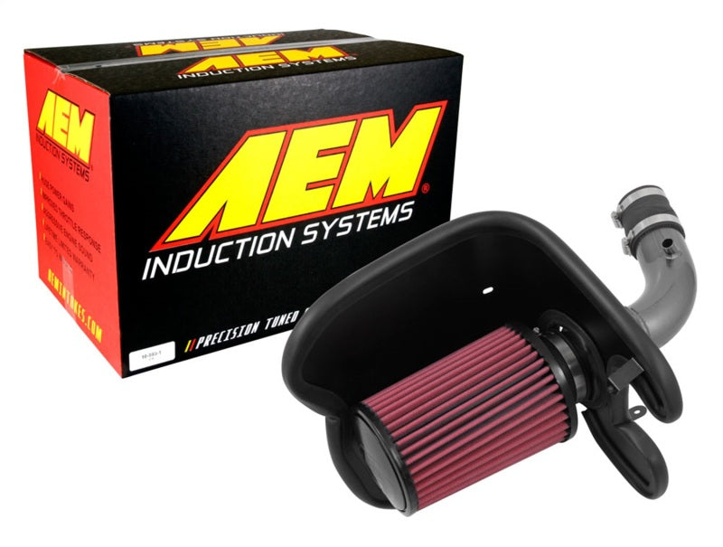AEM Induction 21-805C Cold Air Intake; Gunmetal Gray Aluminum Tube
