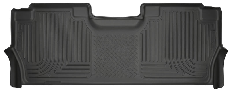 Husky Liner 14401 Floor Liner; WeatherBeater™; 21-23 Ford F-150 CC SC / 2017 Ford SD CC WeatherBeater Rear Floor Liners - Black