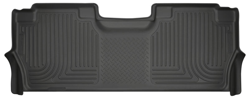 Husky Liner 14401 Floor Liner; WeatherBeater™; 21-23 Ford F-150 CC SC / 2017 Ford SD CC WeatherBeater Rear Floor Liners - Black