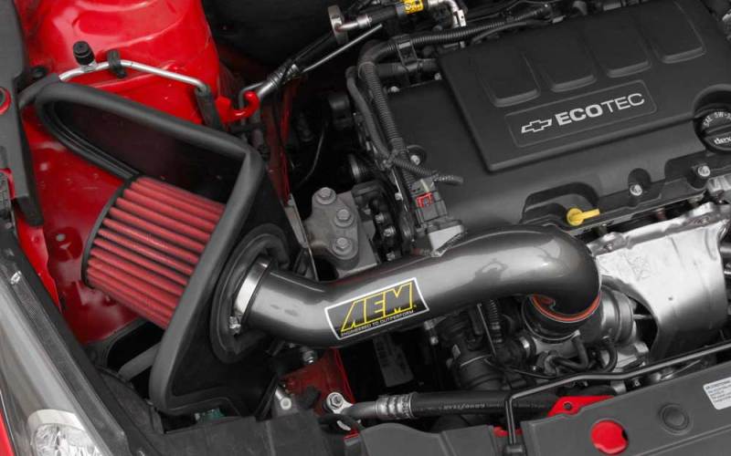 AEM Induction 21-744C Cold Air Intake; Gunmetal Gray Aluminum Tube