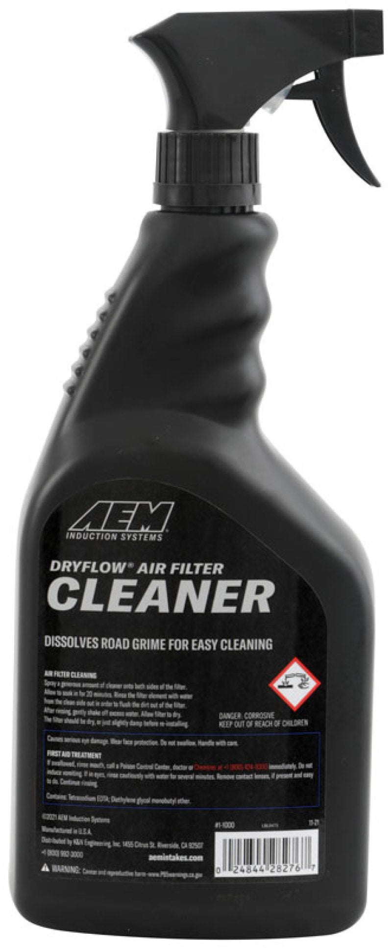 AEM Induction 1-1000 Air Filter Cleaner; Dryflow ®; 32 Ounce