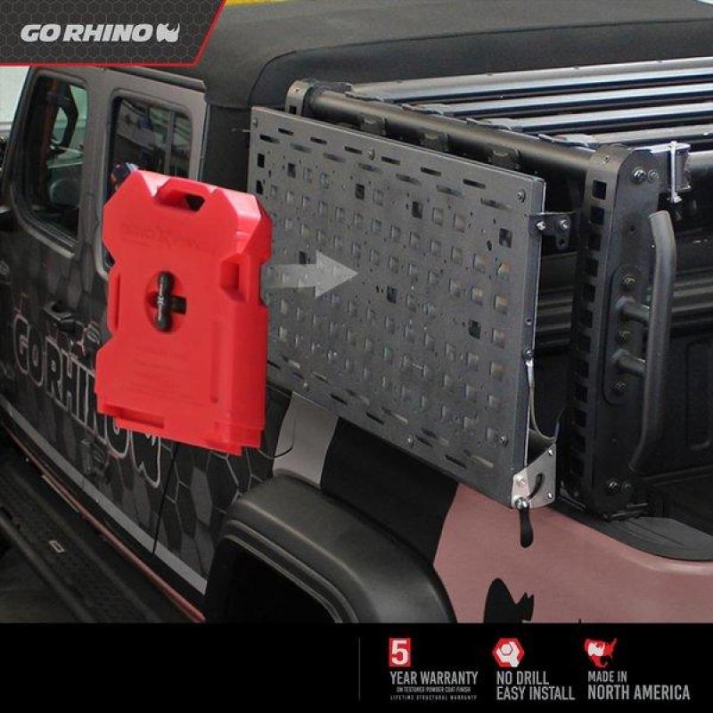 Go Rhino 5950110T Bed Cargo Rack Side Rail Panel