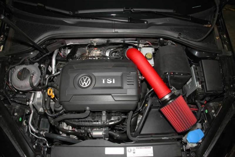 AEM Induction 21-746WR Cold Air Intake; Wrinkled Red Aluminum Tube