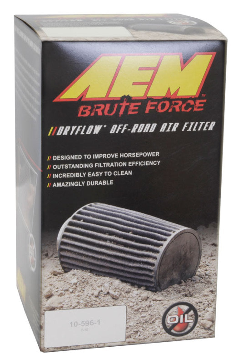 AEM Induction 21-2029BF Air Filter; Brute Force ®; Black