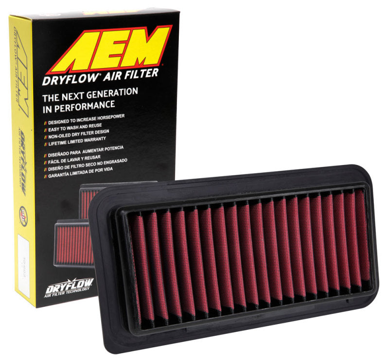 AEM Induction 28-20300 Air Filter; Dryflow ®; Washable