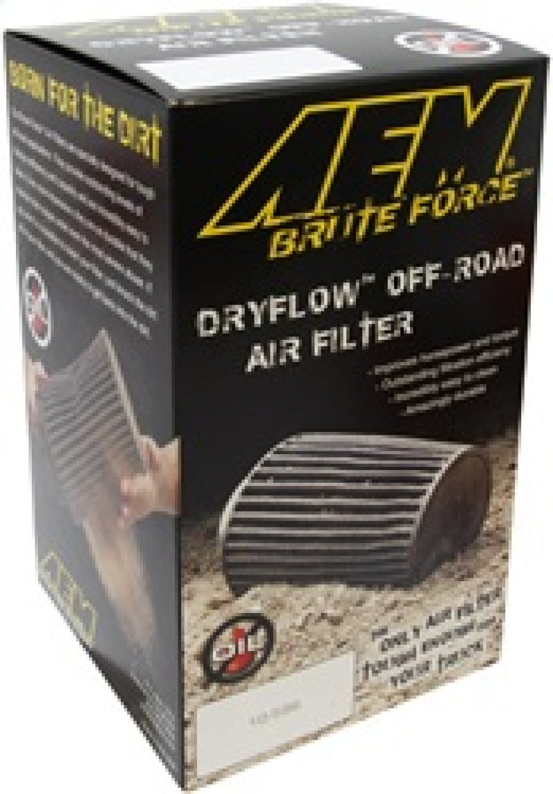 AEM Induction 21-2047BF Air Filter; Brute Force ®; Black