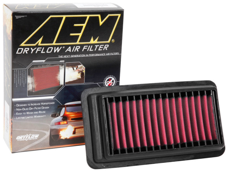 AEM Induction 28-50044 Air Filter; Dryflow ®; Washable