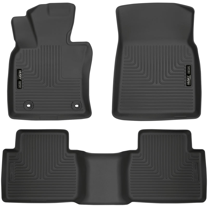 Husky Liner 95731 Floor Liner; WeatherBeater™; 2018-2024 Toyota Camry