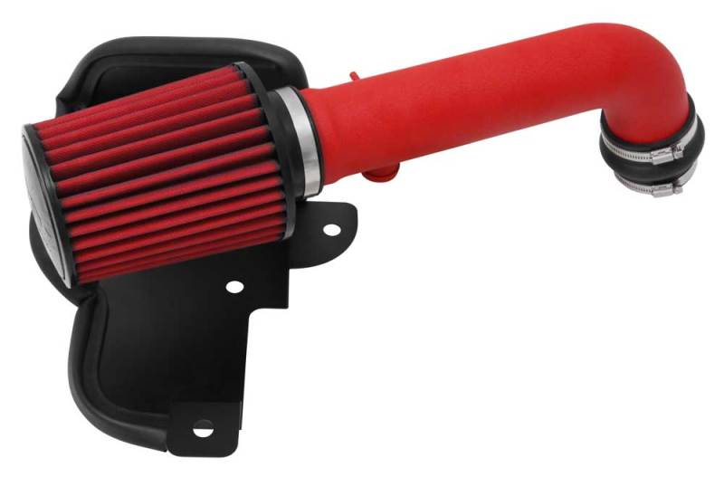 AEM Induction 21-746WR Cold Air Intake; Wrinkled Red Aluminum Tube