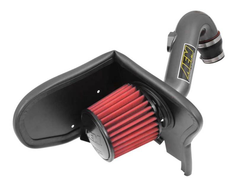 AEM Induction 21-744C Cold Air Intake; Gunmetal Gray Aluminum Tube