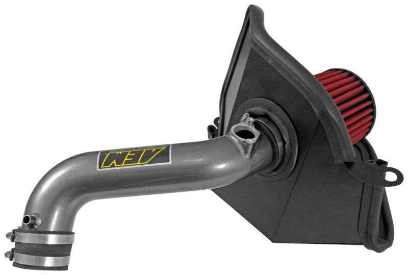 AEM Induction 21-792C Cold Air Intake; Gunmetal Gray Aluminum Tube