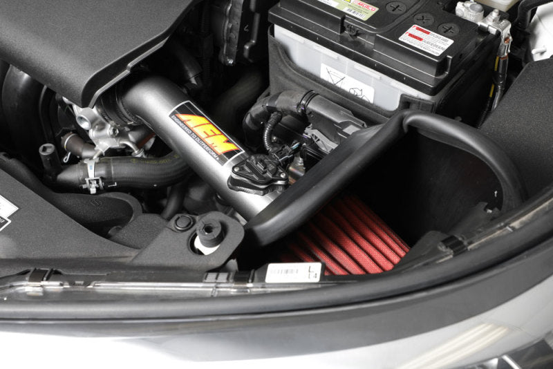 AEM Induction 21-837C Cold Air Intake; Gunmetal Grey Aluminum Tube