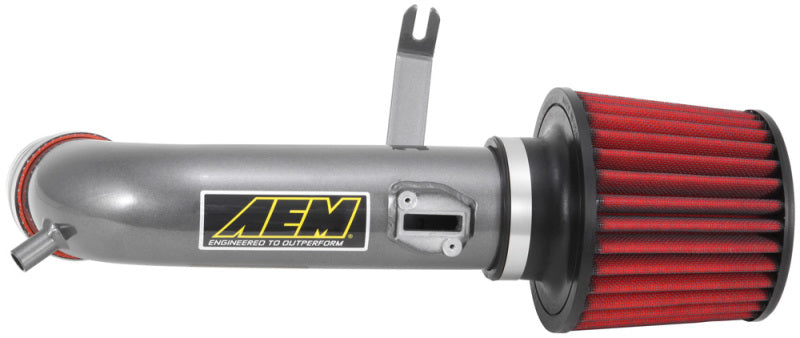 AEM Induction 21-713C Cold Air Intake; Gunmetal Gray Aluminum Tube