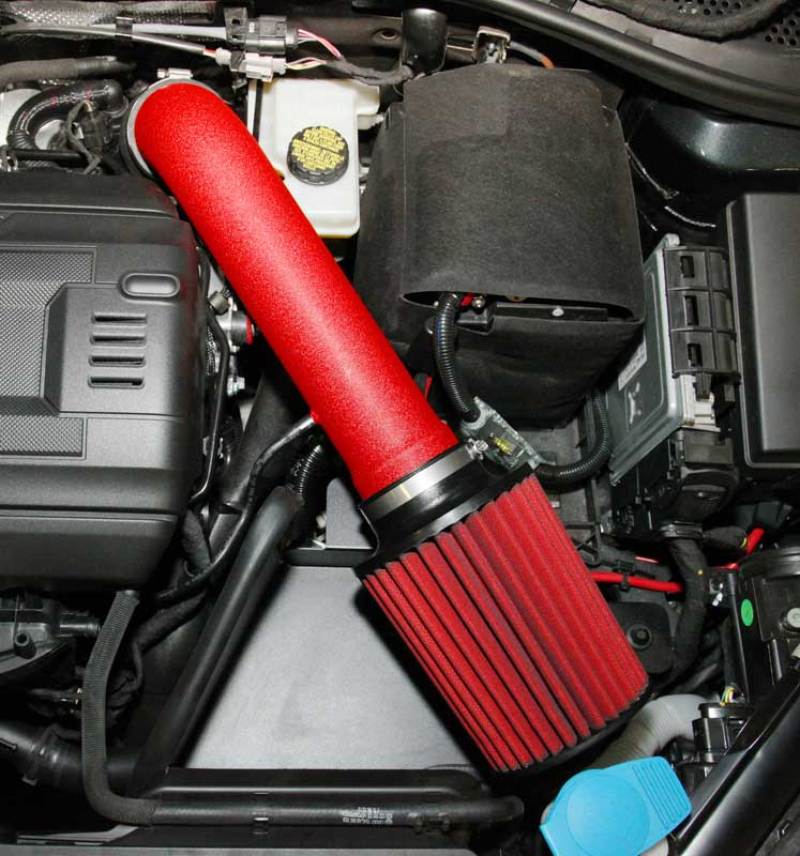 AEM Induction 21-746WR Cold Air Intake; Wrinkled Red Aluminum Tube