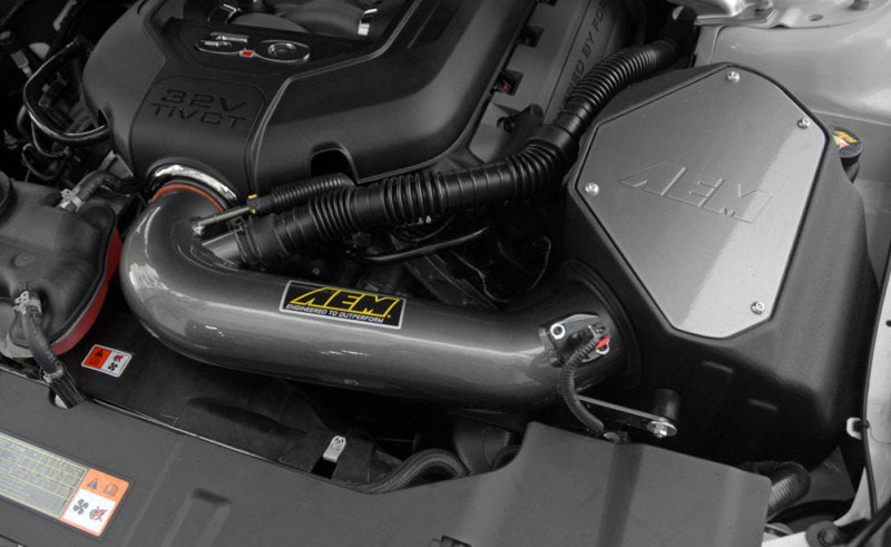 AEM Induction 21-8122DC Cold Air Intake; Gunmetal Gray Aluminum Tube