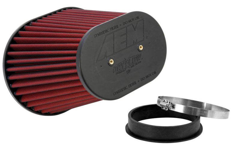 AEM Induction 21-2258DK Air Filter; Dryflow ®; Red