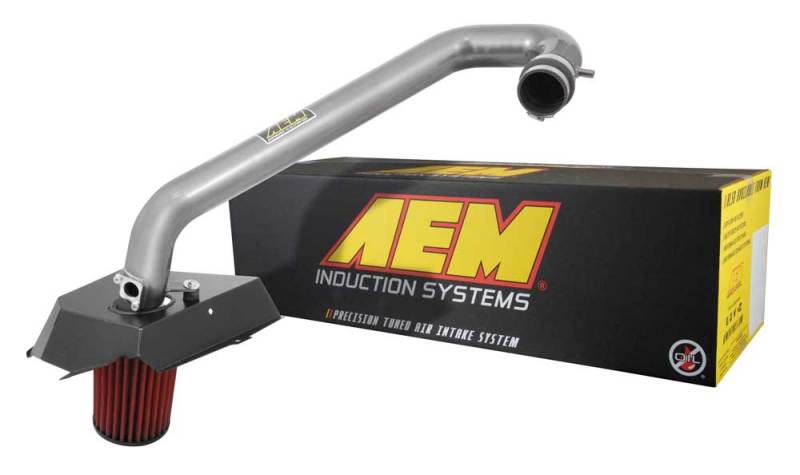 AEM Induction 21-808C Cold Air Intake; Gunmetal Gray Aluminum Tube