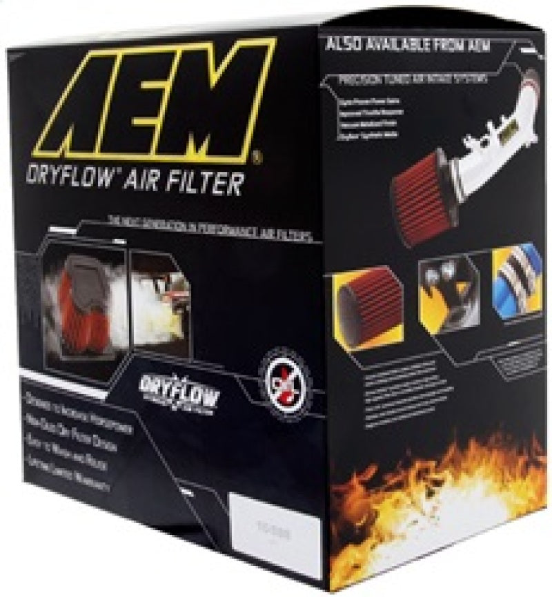 AEM Induction AE-07087 Air Filter; Dryflow ®; Washable