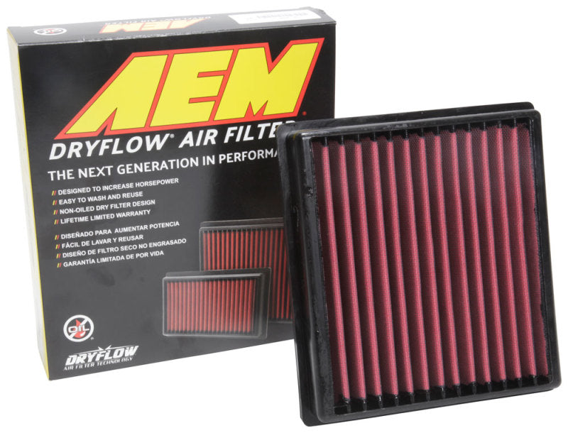 AEM Induction 28-20443 Air Filter; Dryflow ®