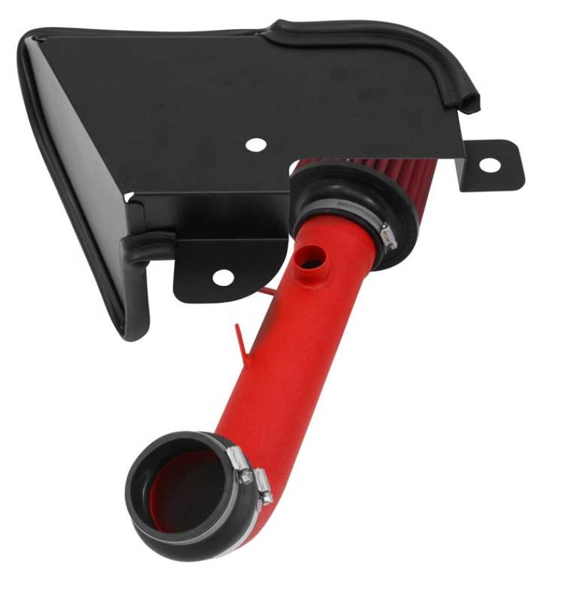 AEM Induction 21-746WR Cold Air Intake; Wrinkled Red Aluminum Tube