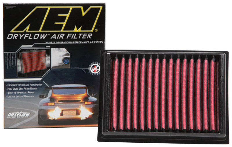 AEM Induction 28-50099 Air Filter; Dryflow ®; Washable