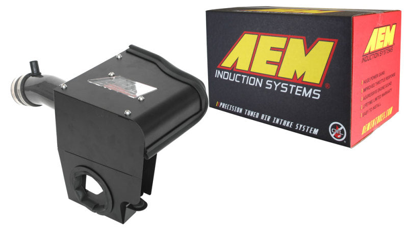 AEM Induction 21-877C Cold Air Intake; Gunmetal Gray Aluminum Tube