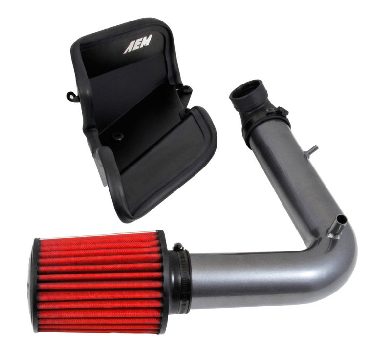 AEM Induction 21-797C Cold Air Intake; Gunmetal Gray Aluminum Tube