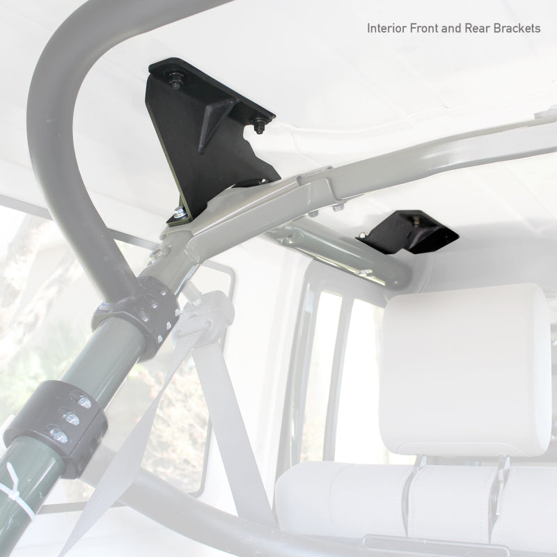 Go Rhino 5910013T Roof Basket Mounting Kit; SRM Series