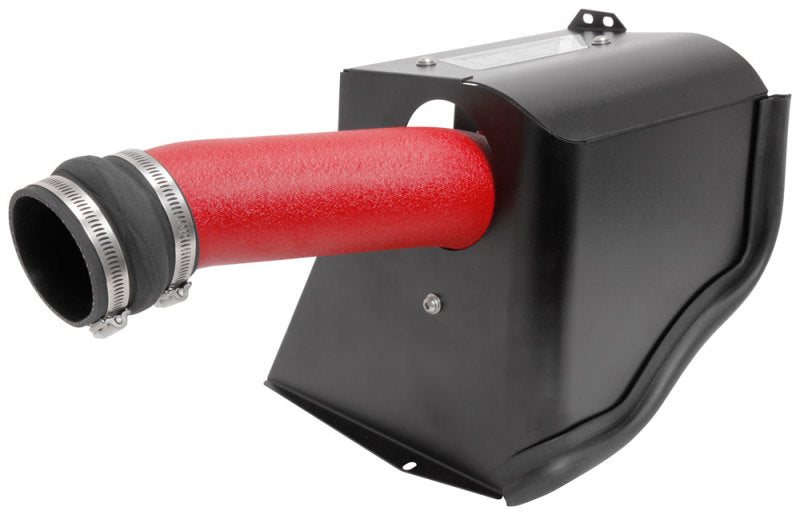 AEM Induction 21-836WR Cold Air Intake; Wrinkled Red Aluminum Tube