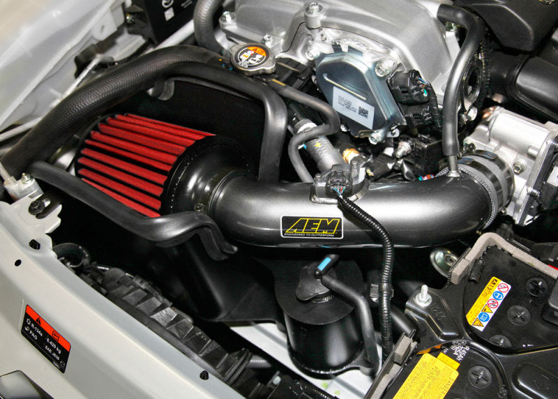 AEM Induction 21-786C Cold Air Intake; Gunmetal Gray Aluminum Tube