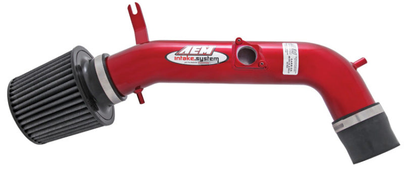 AEM Induction 22-464R Cold Air Intake; Short Ram Air; Red Aluminum Tube