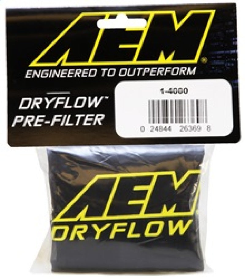 AEM 1-4000; Induction Prefilter Air Filter Wrap