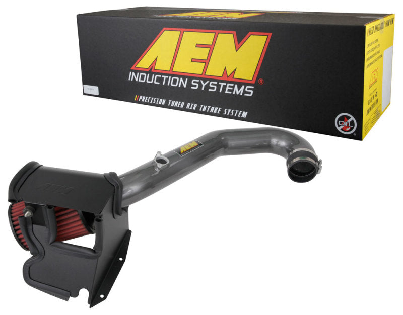AEM Induction 21-874C Cold Air Intake; Gunmetal Gray
