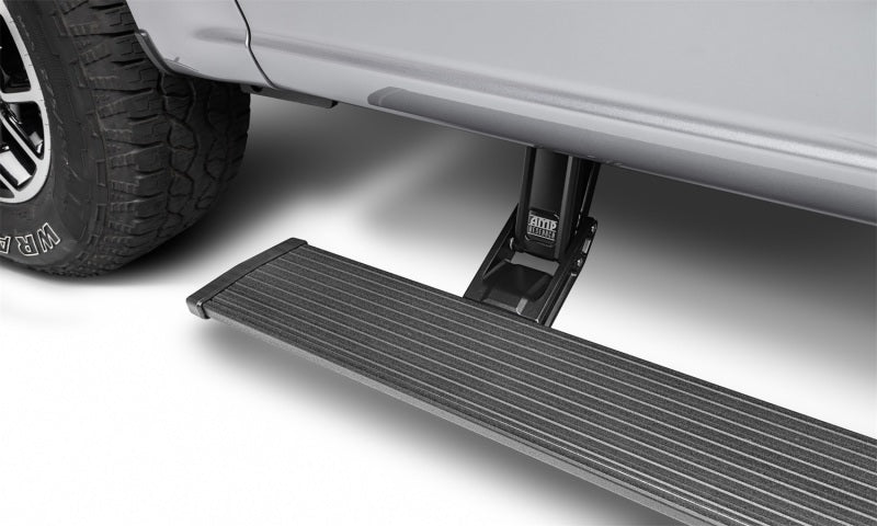 Amp Research 76242-01A Running Board; PowerStep ™; Textured; Black