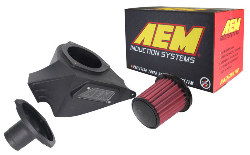 AEM Induction 21-841DS Cold Air Intake; Black Polyethylene Tube