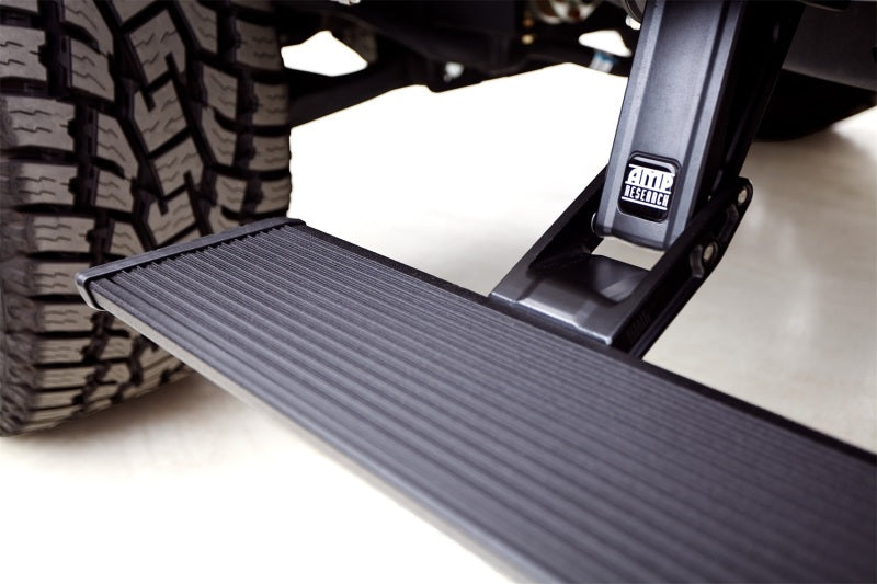Amp Research 78239-01A Running Board; PowerStep ™ Xtreme; Textured Powder Coated