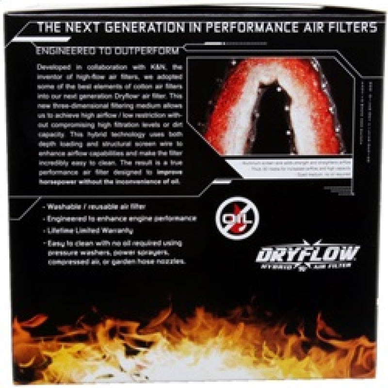 AEM Induction 21-2075DK Air Filter; Dryflow ®; Red