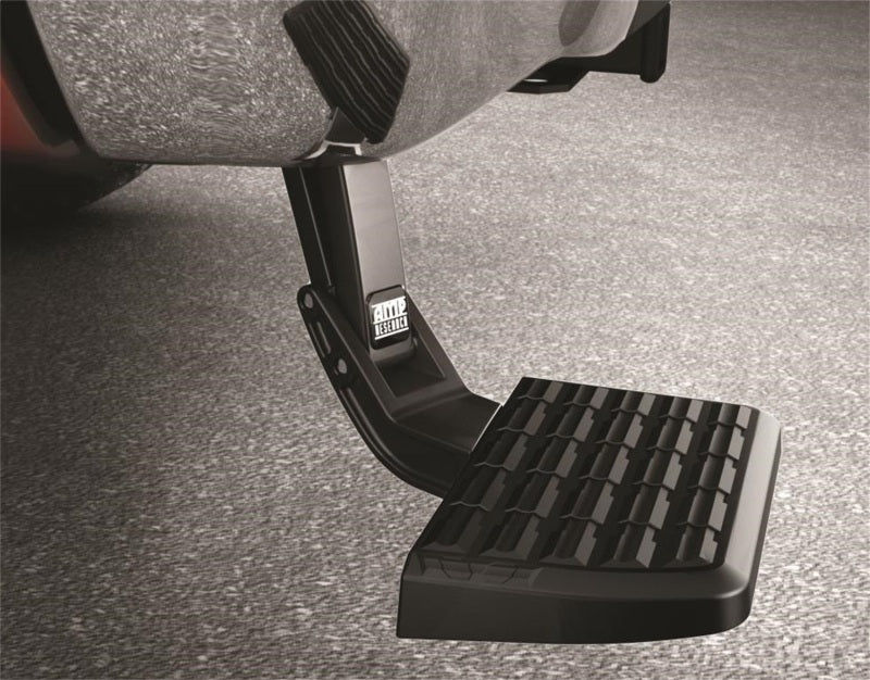 Amp Research 75323-01A Truck Step; Bed Frame/ Driver Side Mount; Single