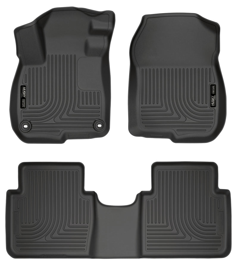 Husky Liner 99401 Floor Liner; WeatherBeater™; 2017-2022 Honda CR-V