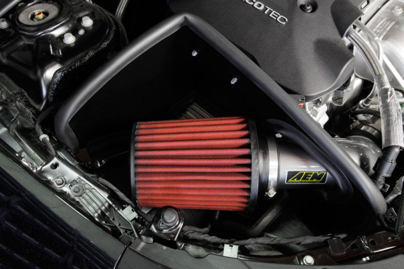 AEM Induction 21-803C Cold Air Intake; Gunmetal Gray Aluminum Tube