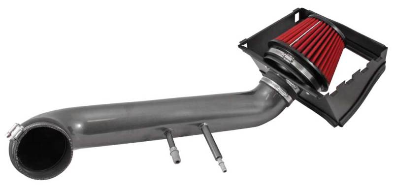 AEM Induction 21-8129DC Cold Air Intake; Brute Force ®; Gunmetal Gray Aluminum Tube